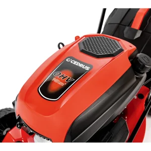 Hahn & Sohn Cedrus KS42 – Benzin-Rasenmäher ohne Antrieb, Y145V-Motor