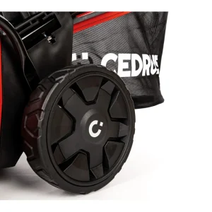 Hahn & Sohn Cedrus KS42 – Benzin-Rasenmäher ohne Antrieb, Y145V-Motor