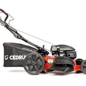 Hahn & Sohn Cedrus KS53S-H AL – Benzin-Rasenmäher mit Antrieb und Aluminiumgehäuse, Honda GCV200