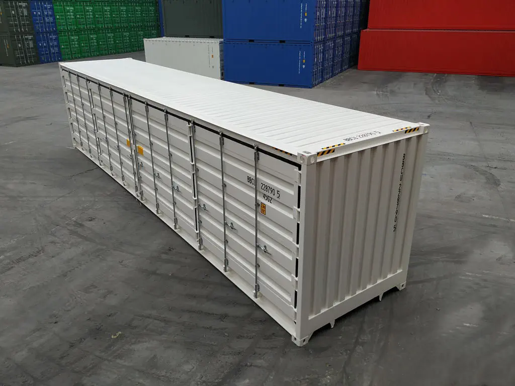 45-Fuß High Cube Seecontainer mit Seitentür