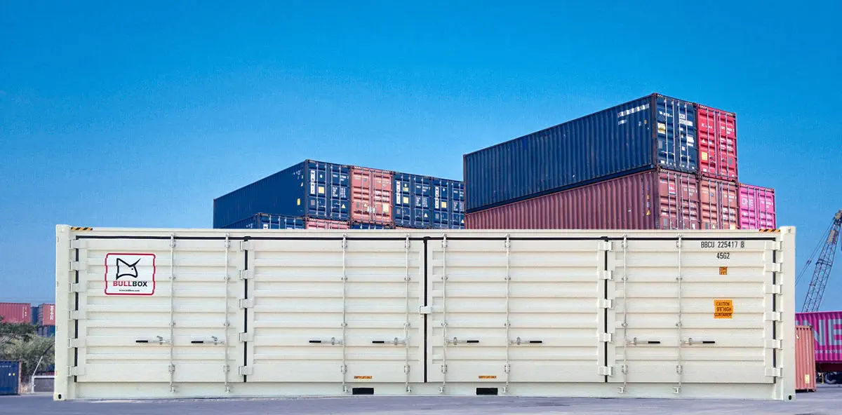 45-Fuß High Cube Seecontainer mit Seitentür – Bild 3