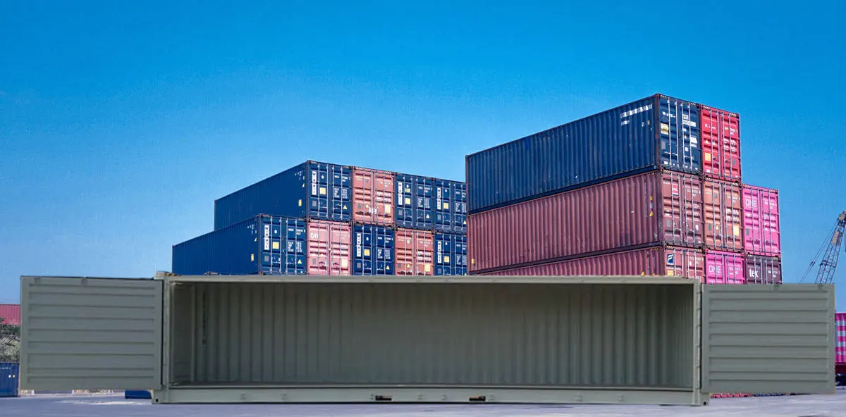 45-Fuß High Cube Seecontainer mit Seitentür – Bild 2