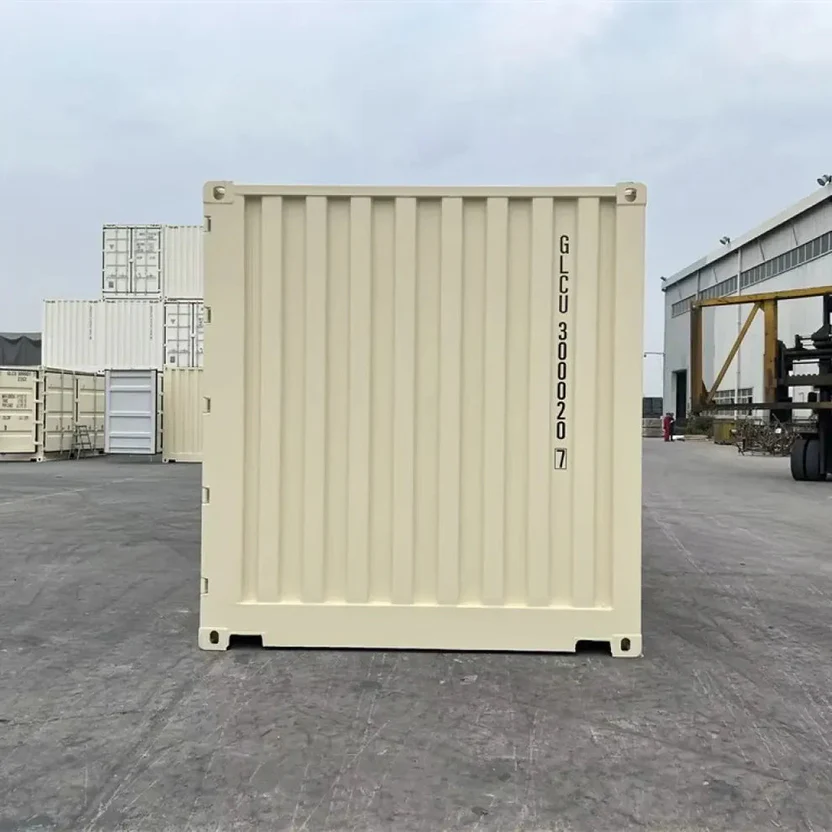 Neuer 20-Fuß-Seecontainer mit Seitenöffnung, beige – Bild 6