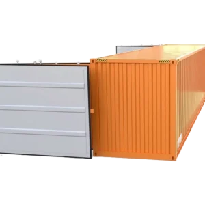 45-Fuß  Seecontainer mit Seitentür