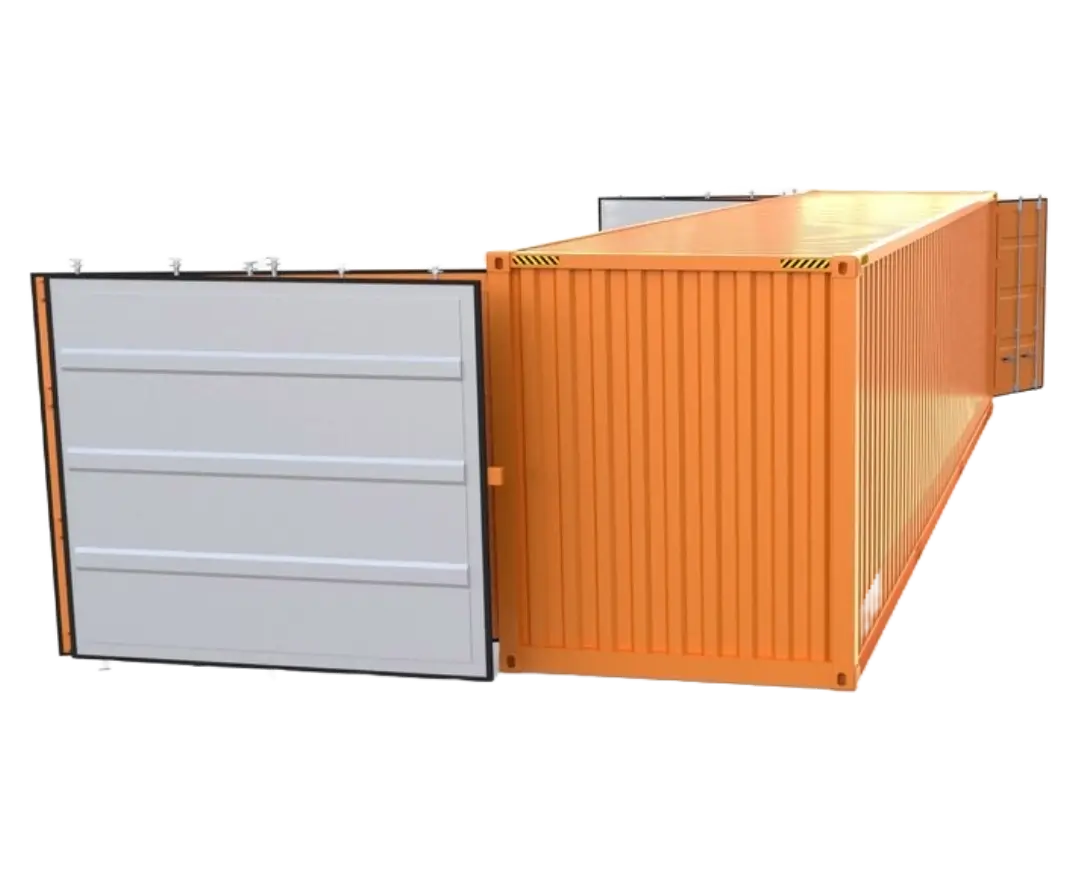 45-Fuß Seecontainer mit Seitentür – Bild 7