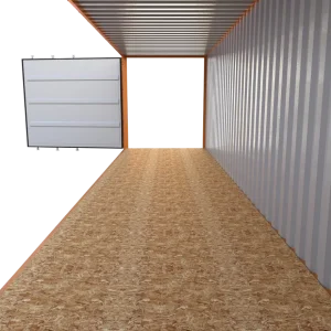 45-Fuß  Seecontainer mit Seitentür