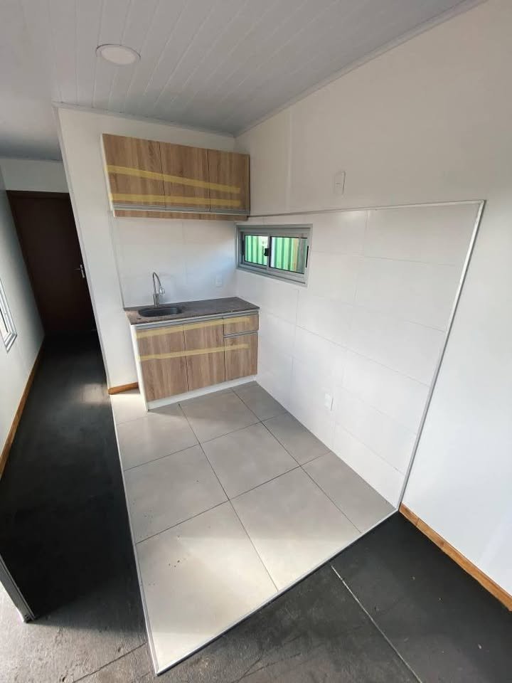 Wohncontainer, 40-Fuß-Seecontainer, ausgebaut, mit Küche, zwei Zimmern und Bad – Bild 3