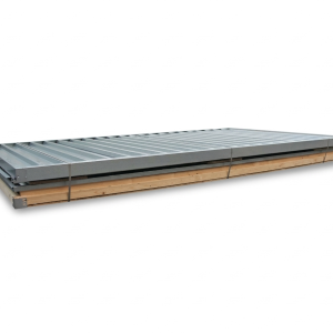 LagerContainerXXL 3 Meter Lagercontainer RAL7021 mit Einflügeltür, A7741