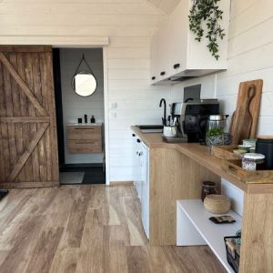 Neues Tiny House 40 m² mit Integrierter Terrasse