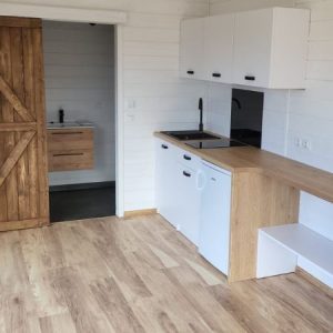 Neues Tiny House 40 m² mit Integrierter Terrasse