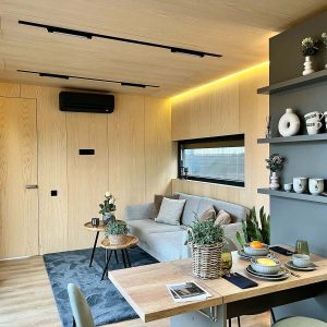 Tiny House / Modulhaus 40 m² – Energieeffiziente SIP-Bauweise – Skandinavisches Design
