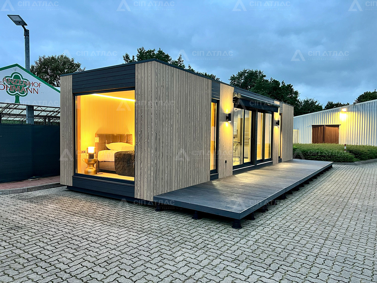 Tiny House / Modulhaus 40 m² – Energieeffiziente SIP-Bauweise – Skandinavisches Design