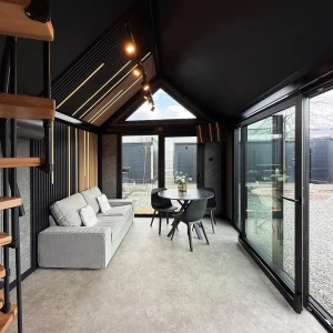 Tiny House Barn Style 32m² mit Empore – Schlüsselfertig Geliefert