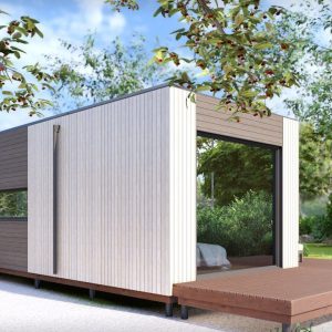 Tiny House / Modulhaus 40 m² – Energieeffiziente SIP-Bauweise – Skandinavisches Design