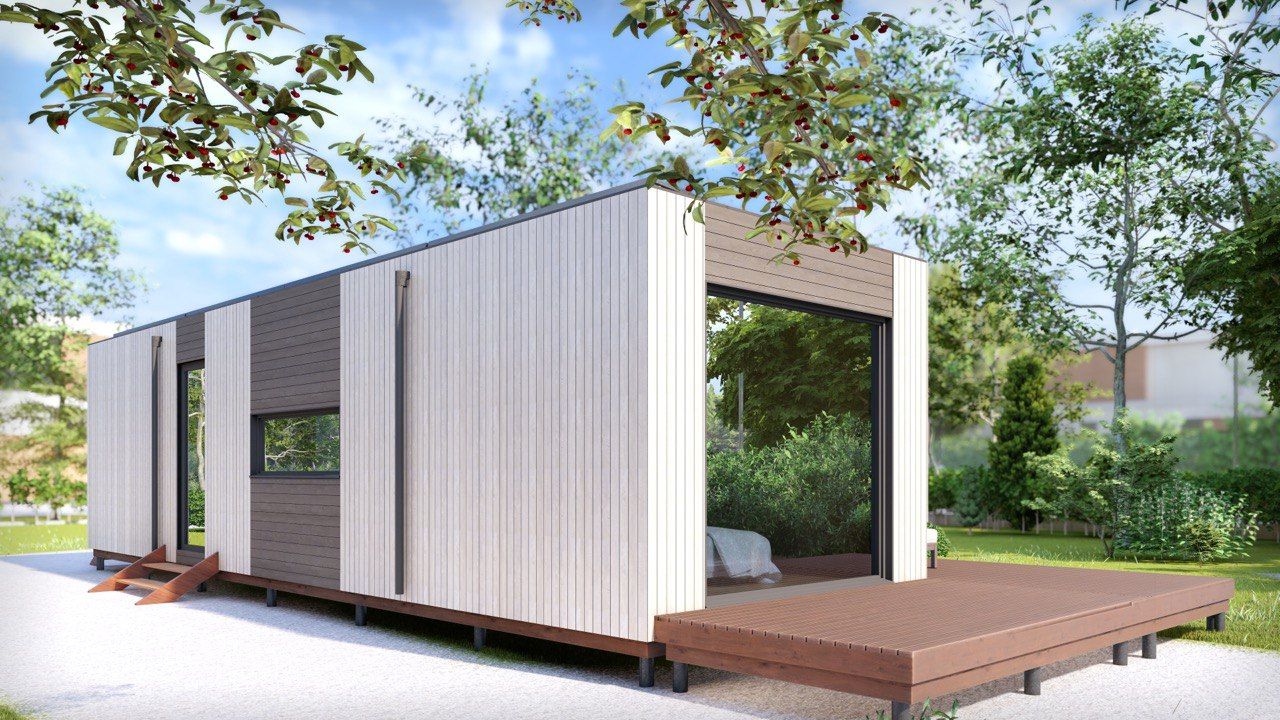 Tiny House / Modulhaus 40 m² – Energieeffiziente SIP-Bauweise – Skandinavisches Design – Bild 12