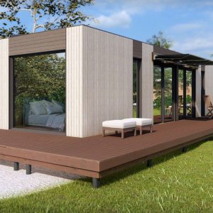 Tiny House / Modulhaus 40 m² – Energieeffiziente SIP-Bauweise – Skandinavisches Design